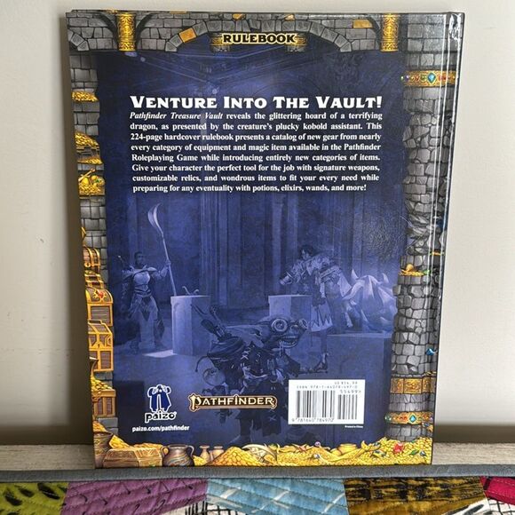Pathfinder Treasure Vault Hardcover Book - Picture 2 of 12